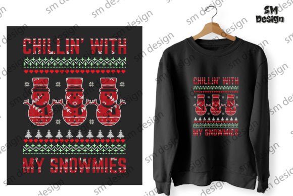 Chillin with My Snowmies Ugly Sweater Embroidery Review