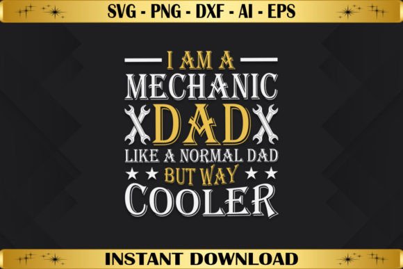 I Am a Mechanic Dad Embroidery Design Review