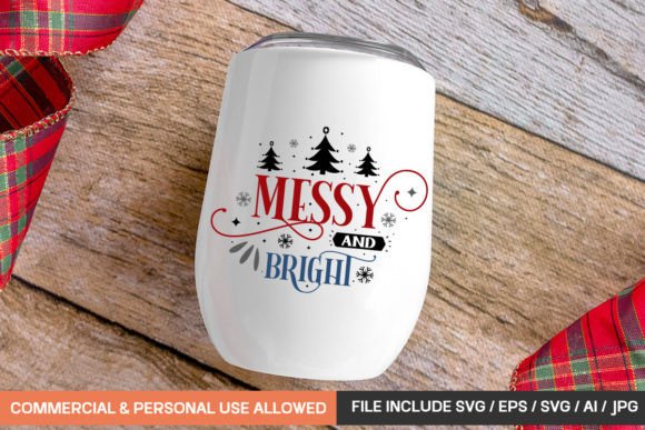 Messy and Bright Mug Svg Design Review