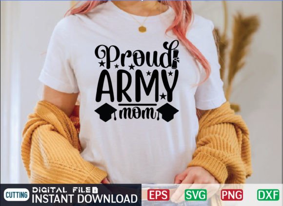 Proud Army Mom Embroidery Design Review