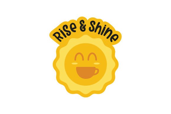Rise Shine Coffee Mug Sticker Embroidery Review