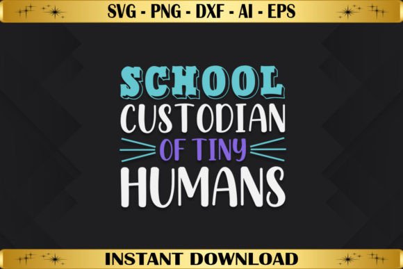 School Custodian of Tiny Humans Embroidery Review